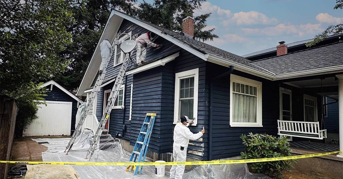 Portland House Painters Family Owned And Local Experts Ci Lead Paint Renovations 